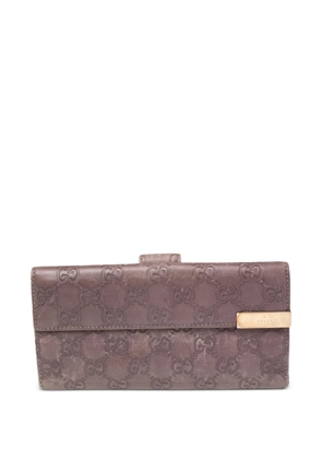 Gucci Pre-Owned monogram leather wallet - Pink