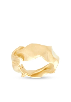 Completedworks Not So Big crunched ring - Gold