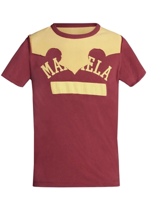 Maison Margiela Décortiqué logo-print T-shirt - Red