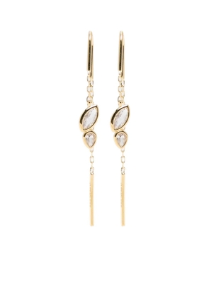 Maria Black Swift 01 chain drop earrings - Gold