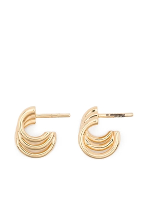 Shaun Leane Bound hoop earrings (size 1) - Gold