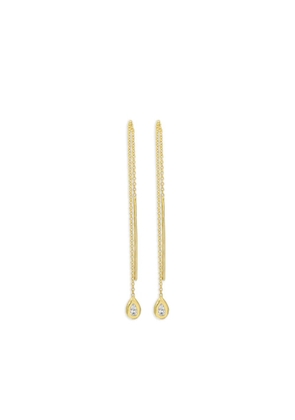 Octavia Elizabeth 18K yellow gold Nesting Gem diamond earrings