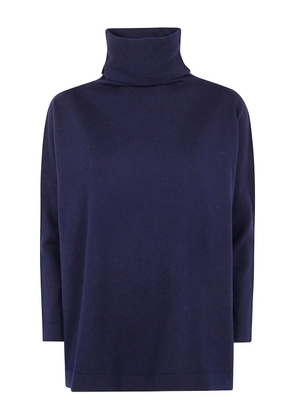 Daniela Gregis boat-neck wool sweater - Blue
