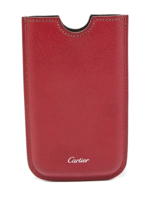 Cartier leather iPhone case - Pink