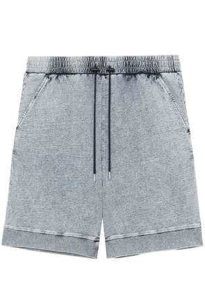 FIVE CM elasticated-waist cotton shorts - Blue