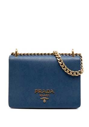 Prada Pre-Owned 2000-2025 Saffiano Lux Chain crossbody bag - Blue