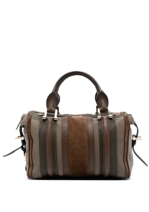 Burberry Pre-Owned 2000-2017 Canvas Nevinson Bowling Bag satchel - Brown