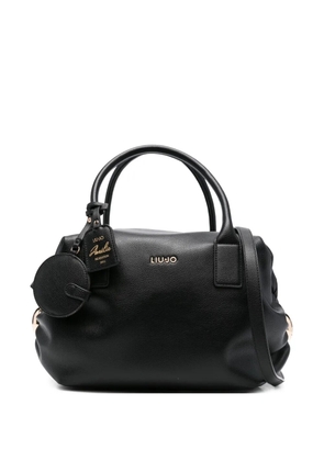 LIU JO charm-embellished tote bag - Black