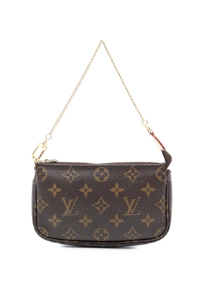 Louis Vuitton Pre-Owned 2005 Monogram Mini Pochette Accessoires handbag - Brown