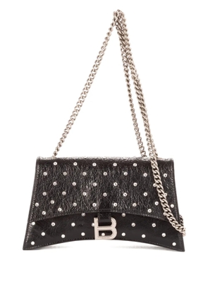 Balenciaga Pre-Owned Crush leather shoulder bag - Black