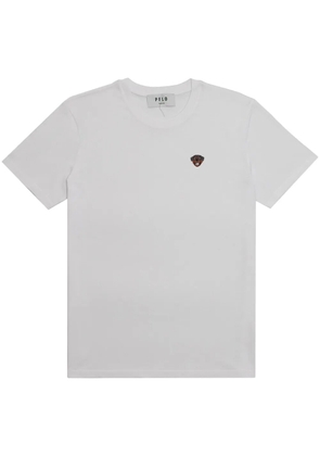 PELO FOUNDATION dog-appliqué T-shirt - White