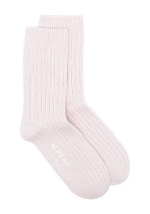 N.Peal ribbed socks - Pink