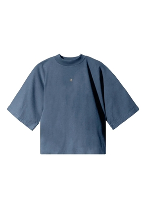YEEZY GAP ENGINEERED BY BALENCIAGA logo-appliqué T-shirt - Blue
