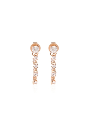 Anita Ko 18kt gold and diamond Olivia loop earrings