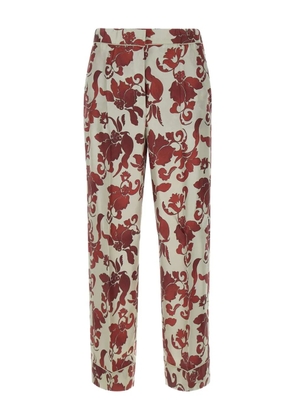 'S Max Mara silk trousers - Neutrals