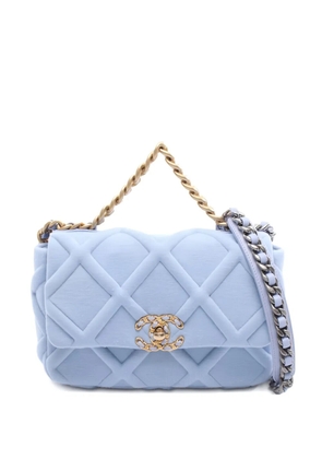 CHANEL Pre-Owned 2019 Chanel 19 shoulder bag - Blue