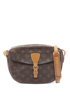 Louis Vuitton Pre-Owned Genefeuille monogram-canvas buckle-detail shoulder bag - Brown