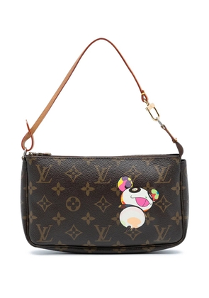 Louis Vuitton Pre-Owned 2004 Takashi Murakami Monogram Panda Pochette Accessoires shoulder bag - Brown