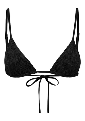 Bond-eye Luana triangle-cups bikini top - Black