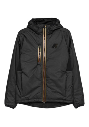 K-Way zip hooded jacket - Black