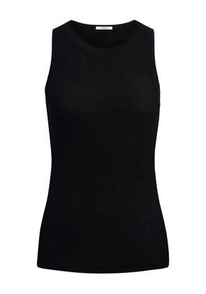 12 STOREEZ ribbed tank top - Black