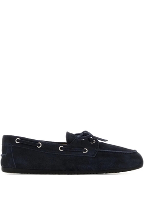 Miu Miu suede loafers - Blue
