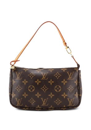 Louis Vuitton Pre-Owned Pochette Accessoires Monogram Canvas clutch bag - Brown