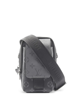 Louis Vuitton Pre-Owned 2021 double monogram phone pouch - Black