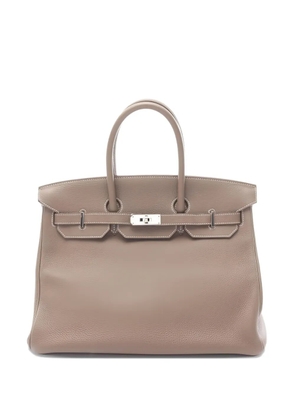Hermès Pre-Owned 2014 35 Birkin tote bag - Grey