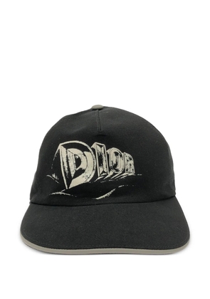Christian Dior Pre-Owned 20's logo-print baseball cap - Black
