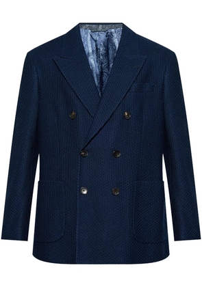 ETRO double-breasted blazer - Blue