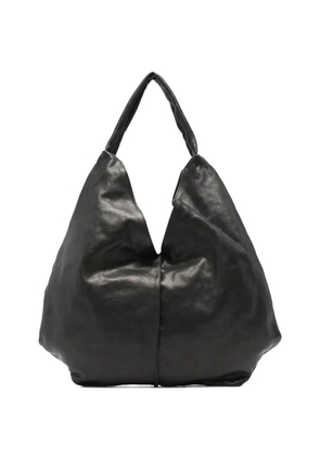 SOMMET Mimi leather shoulder bag - Black