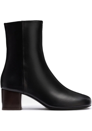 LEMAIRE 55mm Anatomic boots - Black