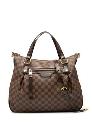 Louis Vuitton Pre-Owned 2011 Damier Ebene Evora MM satchel - Brown
