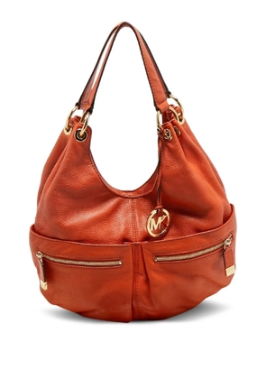 Michael Kors Vintage large Layton leather shoulder bag - Orange