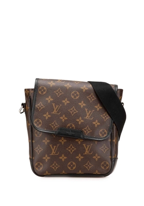 Louis Vuitton Pre-Owned 2010 Monogram Macassar Bass PM crossbody bag - Black