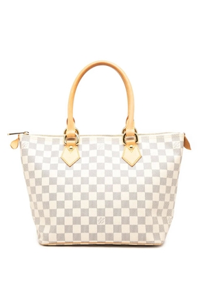 Louis Vuitton Pre-Owned 2007 Damier Azur Saleya PM handbag - White