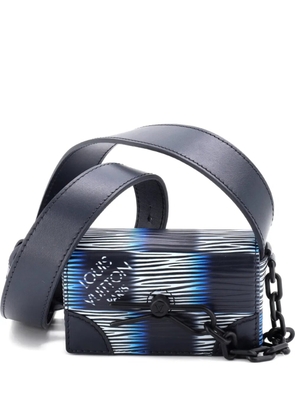 Louis Vuitton Pre-Owned Micro Steamer Bag Damier Rush Epi XL Leather crossbody bag - Blue