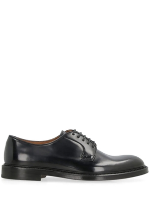 Doucal's leather Derby shoes - Black