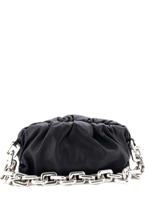 Bottega Veneta Pre-Owned The Chain Pouch Leather shoulder bag - Black