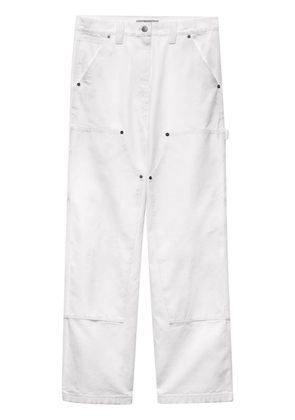 Prada canvas trousers - White