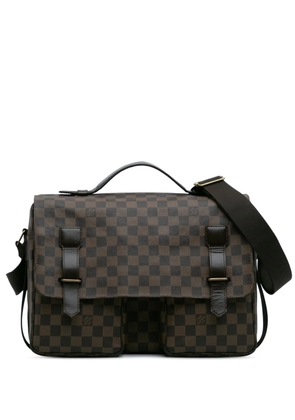 Louis Vuitton Pre-Owned 2007 Damier Ebene Broadway satchel - Brown