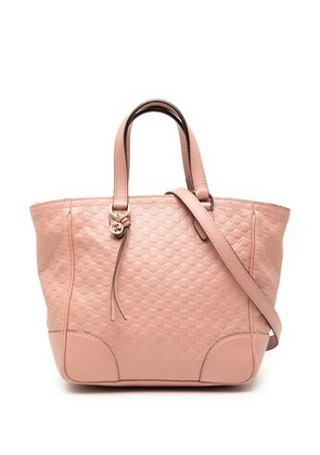 Gucci Pre-Owned 2000-2015 Small Microguccissima Bree satchel - Pink
