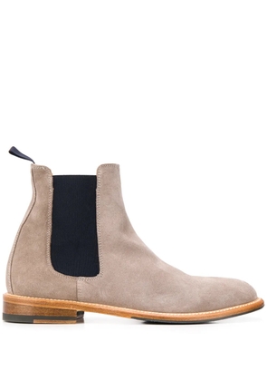 Scarosso Chelsea colour-block boots - Grey