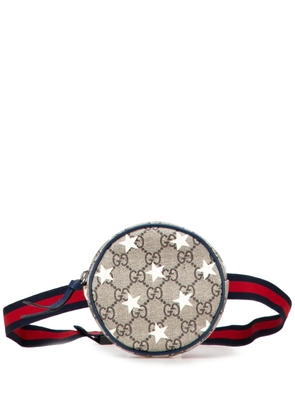 Gucci Pre-Owned 2016-2025 GG Supreme Kids Stars belt bag - Brown