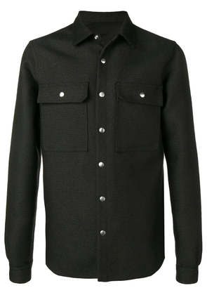Rick Owens Outer pointed collar shirt - Black
