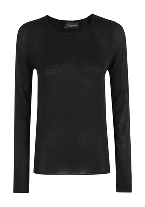 Roberto Collina long-sleeves top - Black