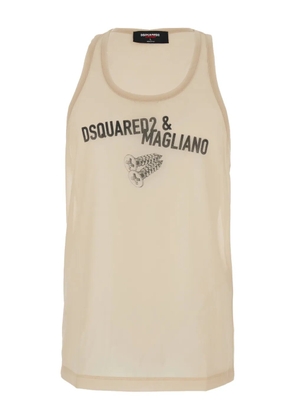 DSQUARED2 x Magliano sleeveless top - Neutrals