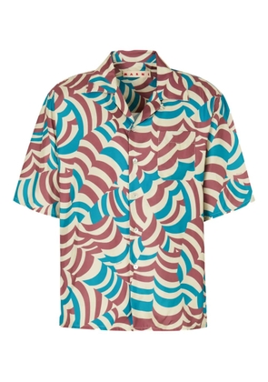 Marni short-sleeves shirt - Blue