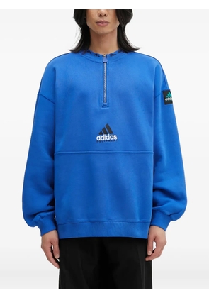 adidas Eqt half-zip logo sweatshirt - Blue